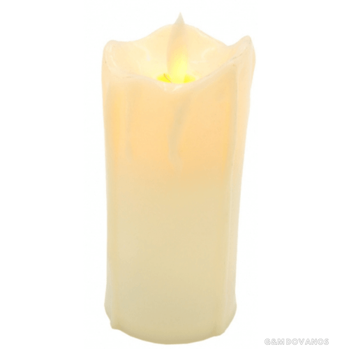 LED žvakė, 11cm.