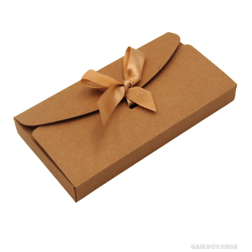 Dovanų dėžutė - vokelis, 16,5 x 8,5 x 2 cm