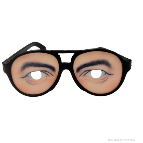 Vakarėlio akiniai "Vyro akys"
