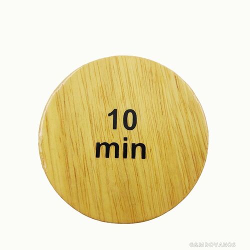 Medinis smėlio laikrodis, 10 min.