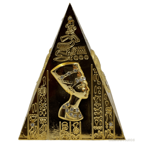 Metalinė taupyklė "Piramidė", 11x8,5x8,5 cm