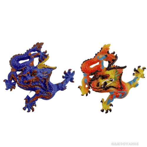 Keramikinis magnetas "Drakonas", 7x6x2 cm