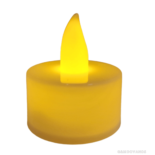 Maža LED žvakė, 4x4 cm
