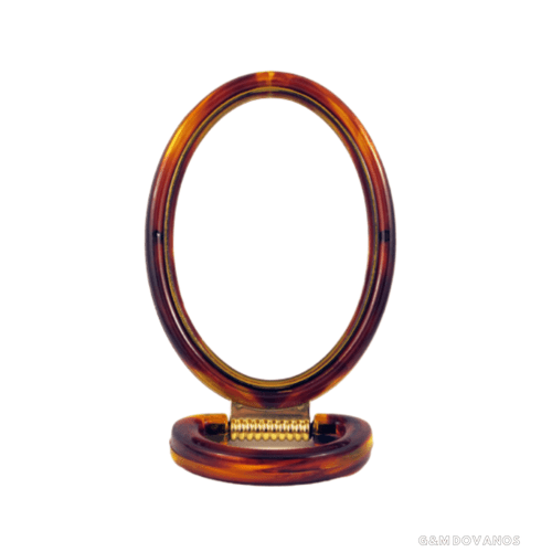 Pastatomas rudas veidrodėlis