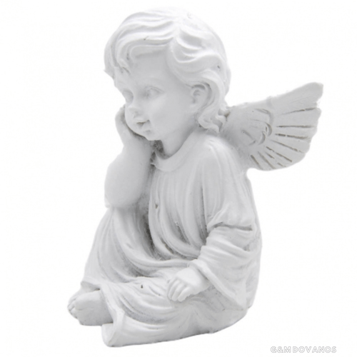 Keramikinis angeliukas,  7x4x6 cm