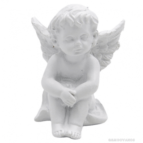 Keramikinis angeliukas, 6x5x5 cm