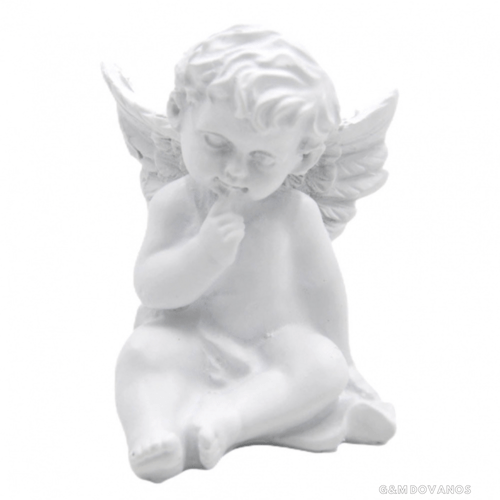 Keramikinis angeliukas, 6x5x5 cm