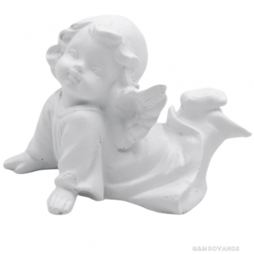 Mažas keramikinis angeliukas,, 8x6x6 cm