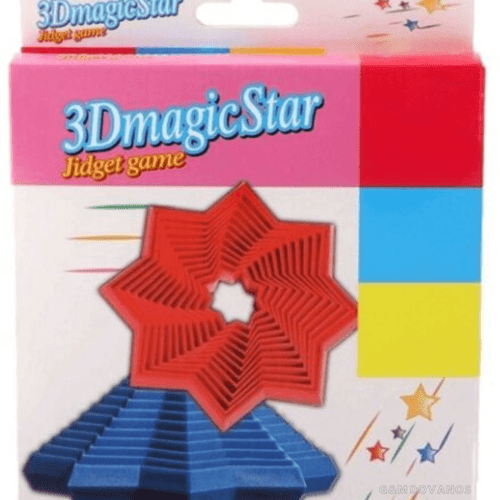 Antistresinis žaislas "3D magiška žvaigždė"