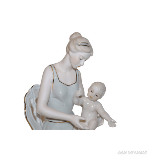 Porcelianinė statula "Mama"