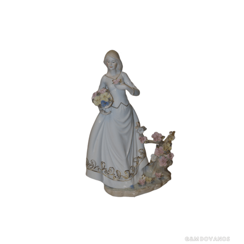 Porcelianine statula "Mergaitė"