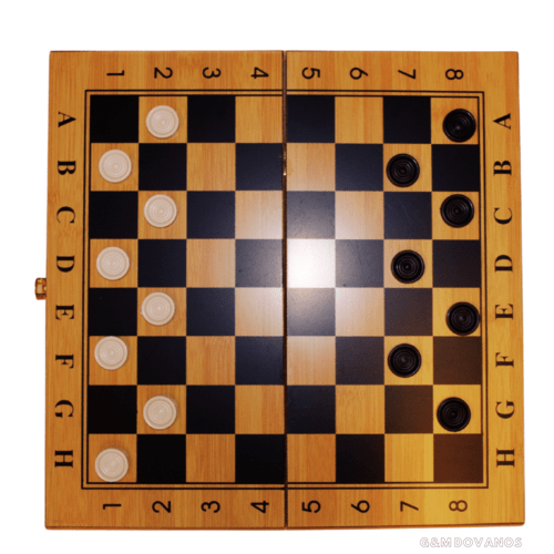 Šachmatų lenta  3 IN 1, 36x36 cm.