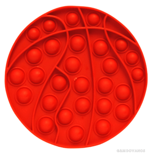 Silikoninis antistresinis žaislas Pop it, Kamuolys