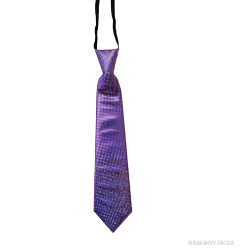 Kaklaraištis spalvotas, šviečiantis