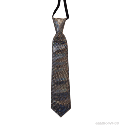 Kaklaraištis spalvotas, šviečiantis